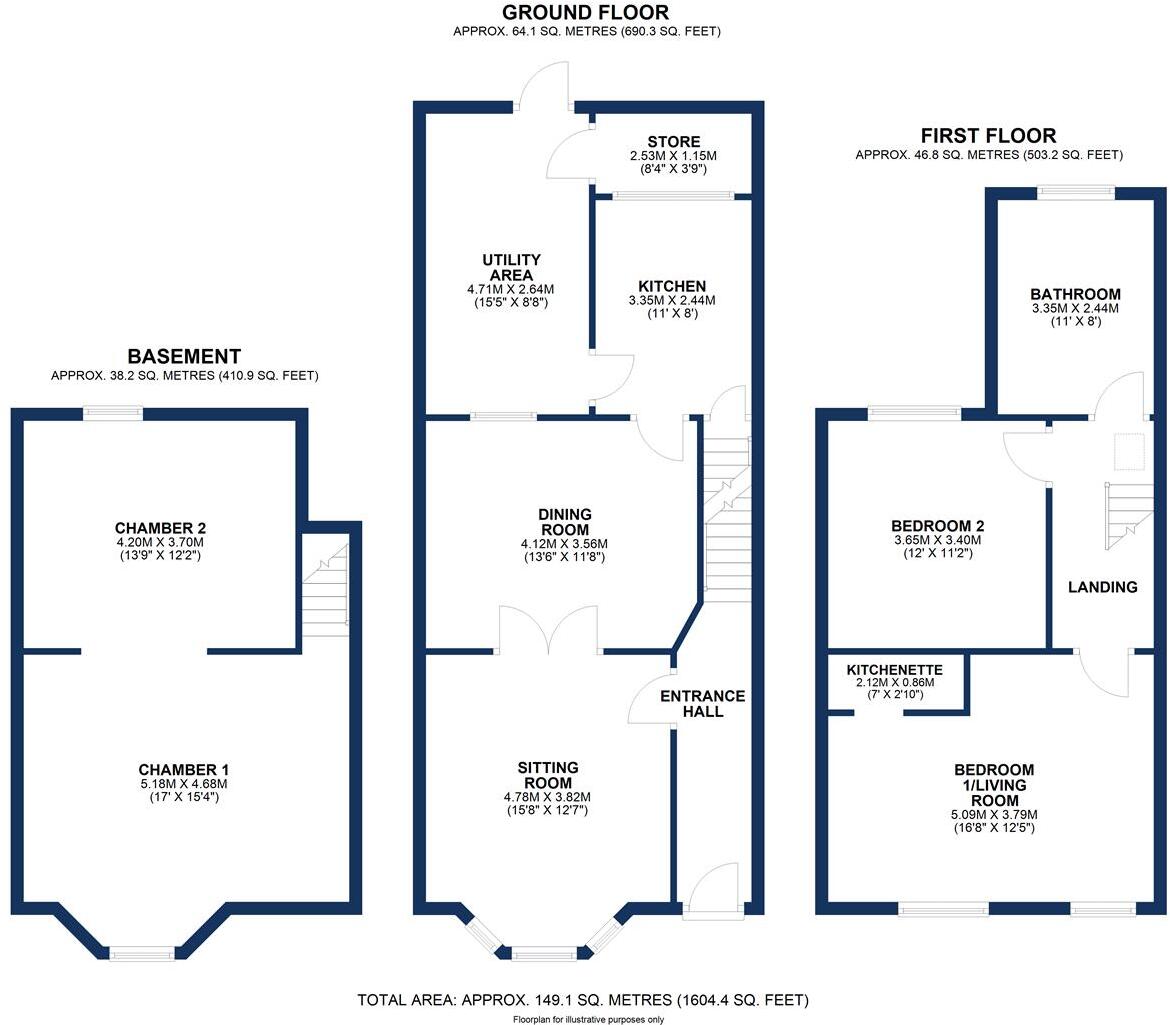 Marsland Road, Sale floorplan