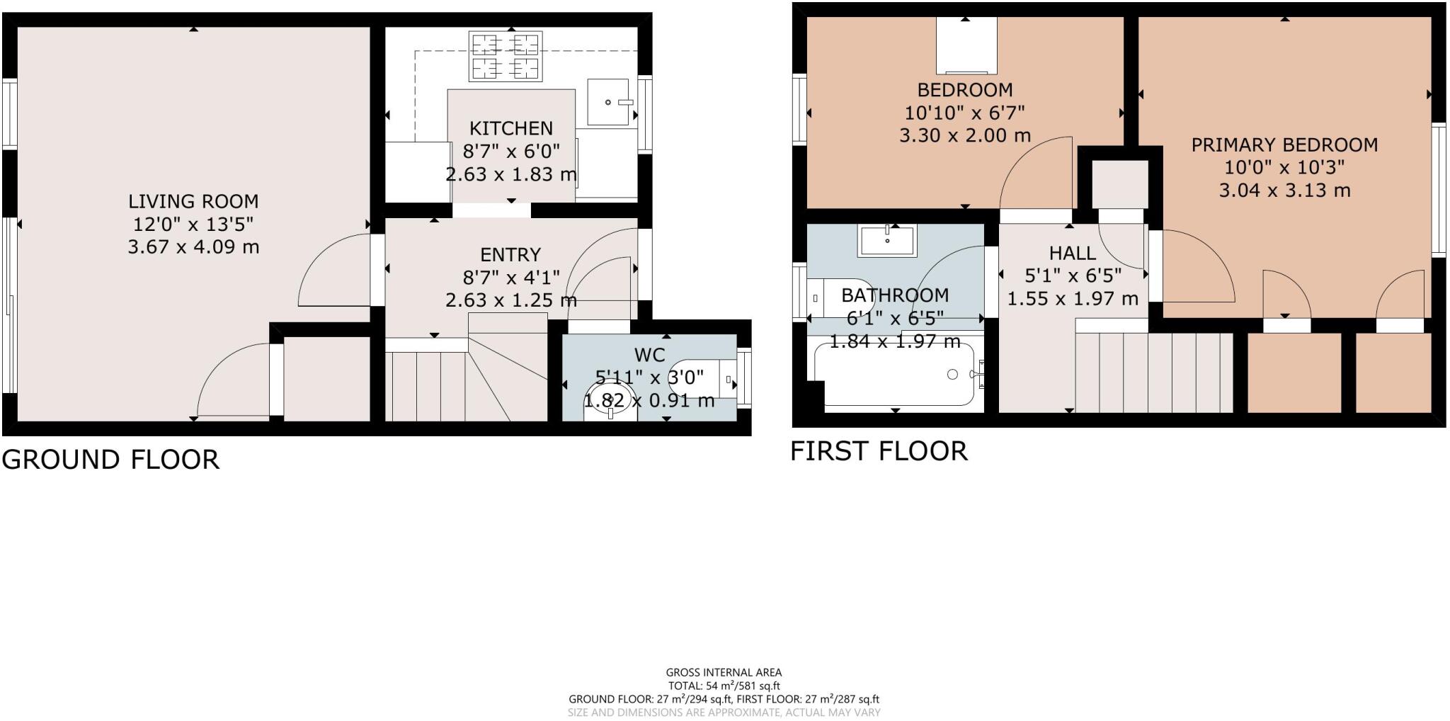 Ffordd Erw, Caerphilly, Mid Glamorgan, CF83 floorplan