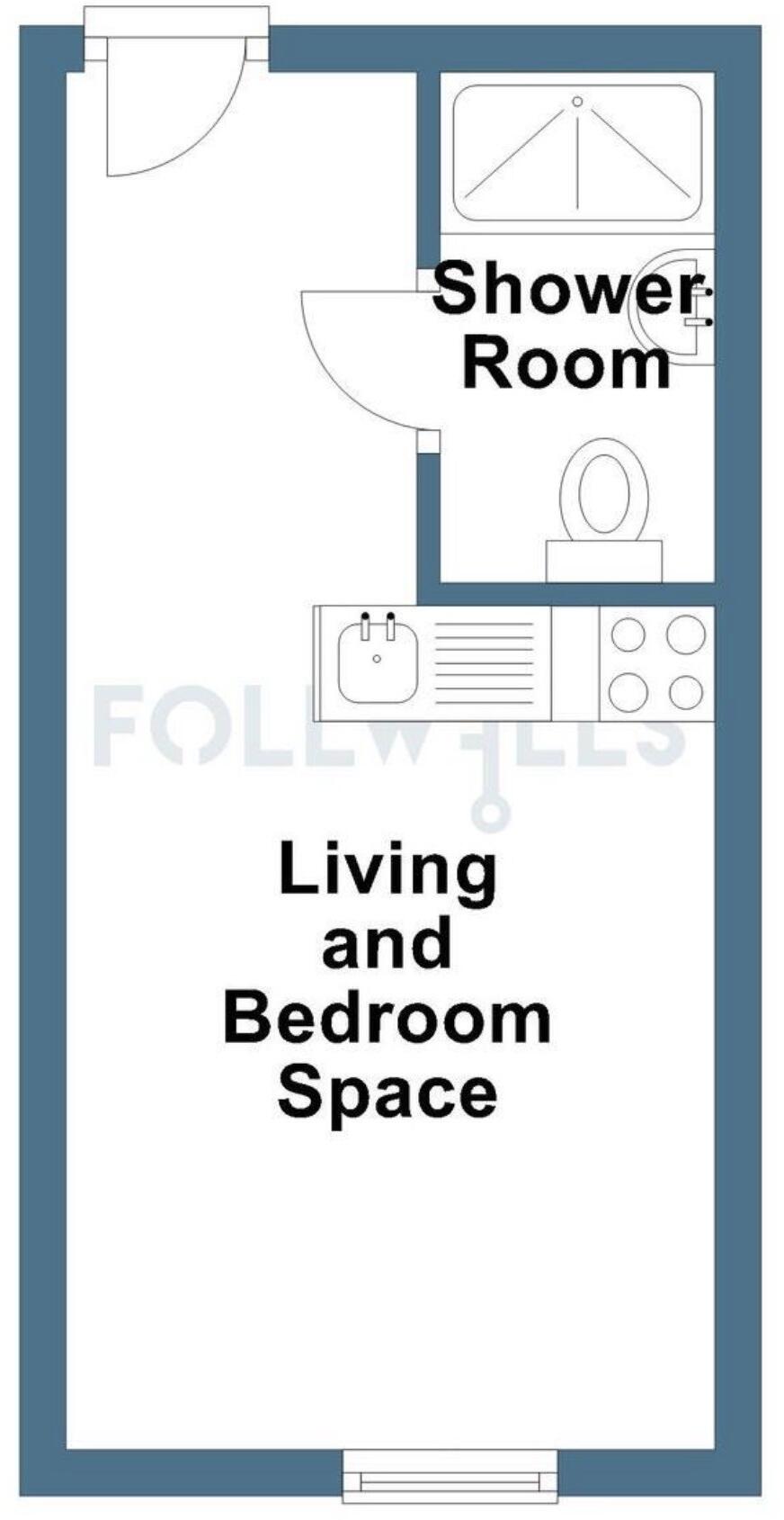 Flat 83, Block 2
132 London Road
Newcastle-under-Lyme, Newcastle, ST5 1FH floorplan