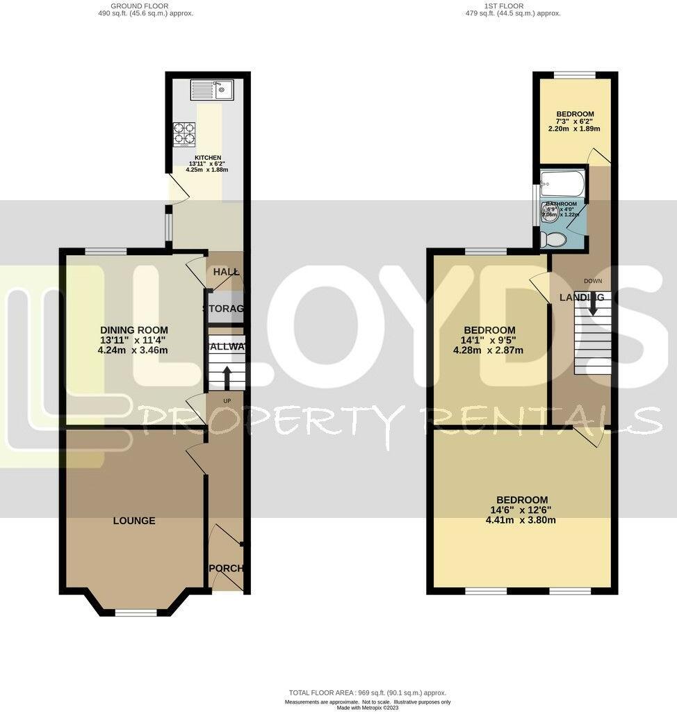 Chester Road, Warrington floorplan