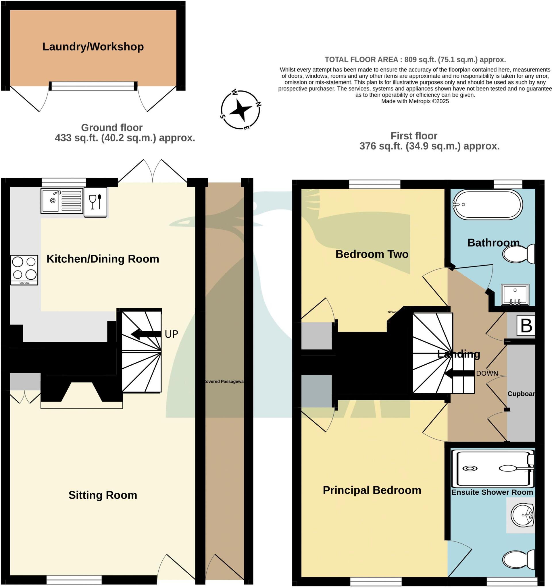 Fisher Street, Sandwich floorplan