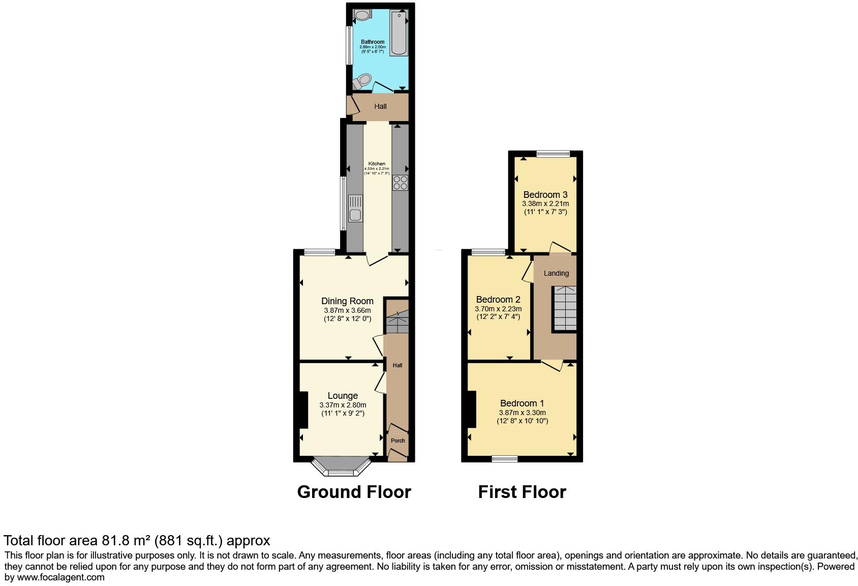 Aire Street, Middlesbrough, TS1 floorplan