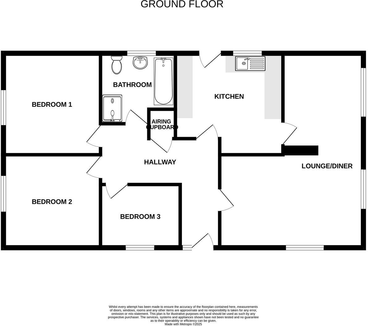Crisp Close, Dersingham, King's Lynn floorplan