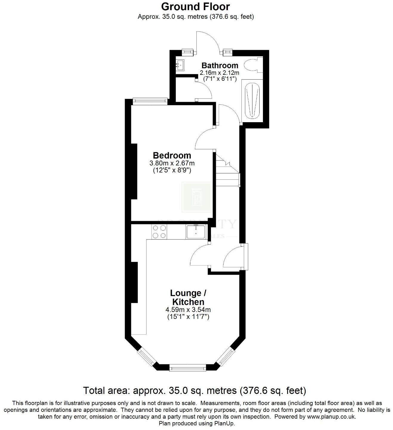 Hyde Road, Eastbourne, East Sussex, BN21 floorplan
