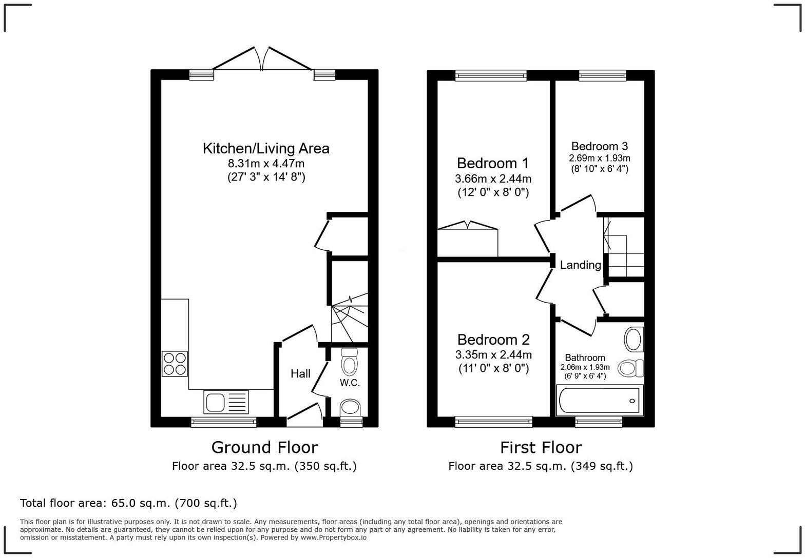 Roman Lane, Southwater floorplan
