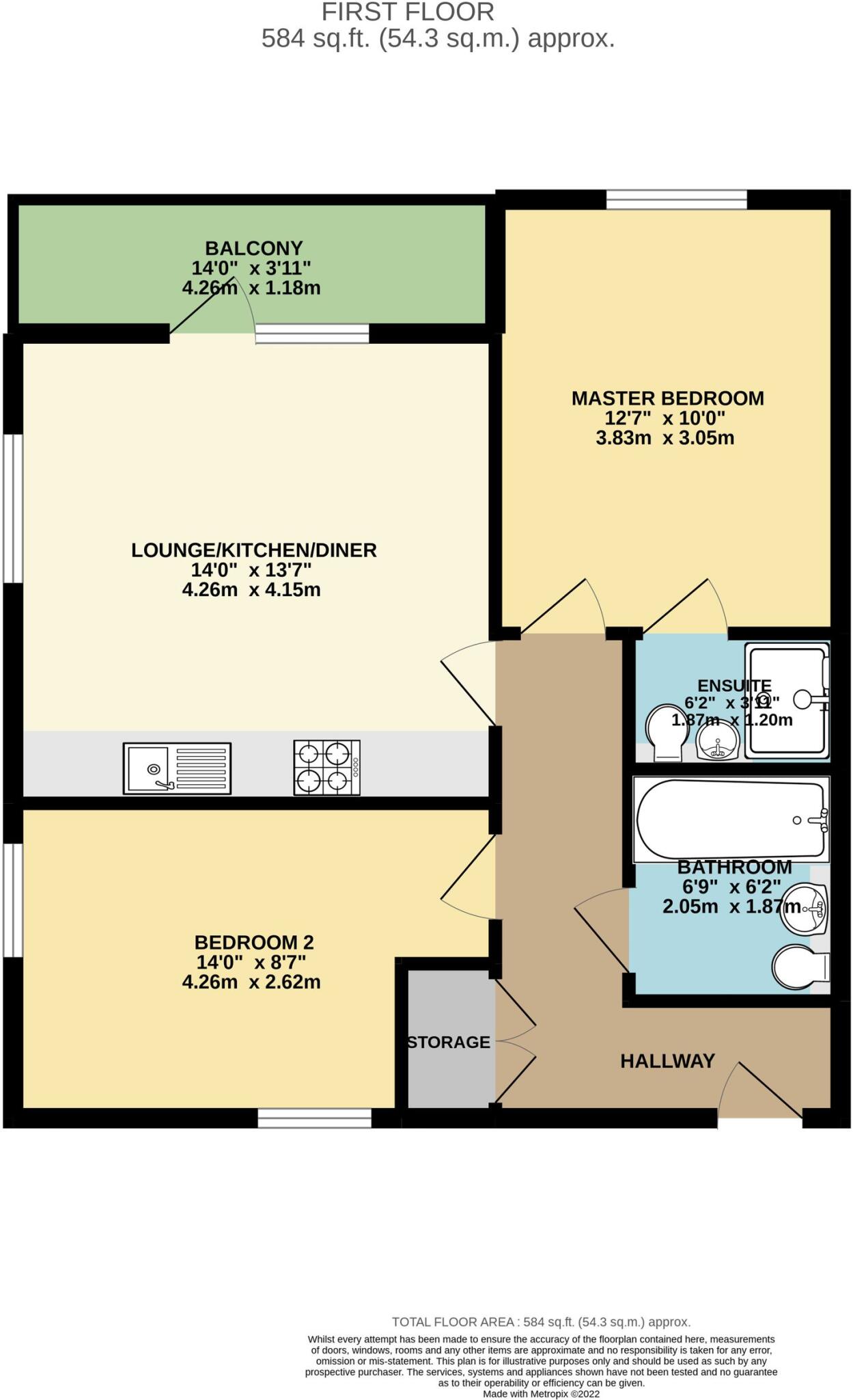 Spey Road, Tilehurst, RG30 floorplan