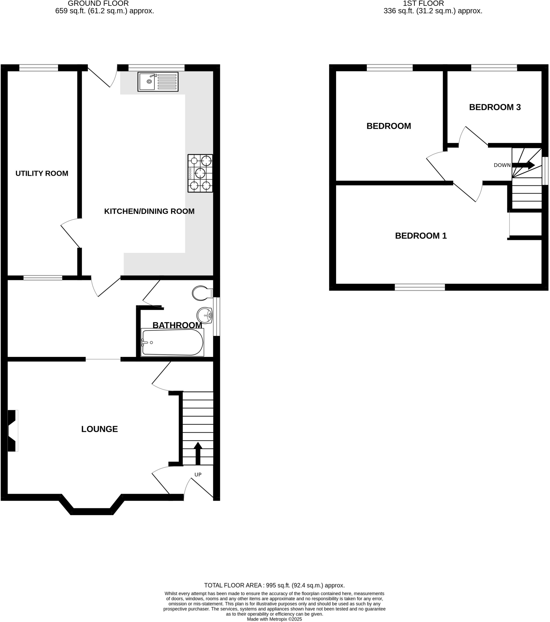 School Road, Messing floorplan