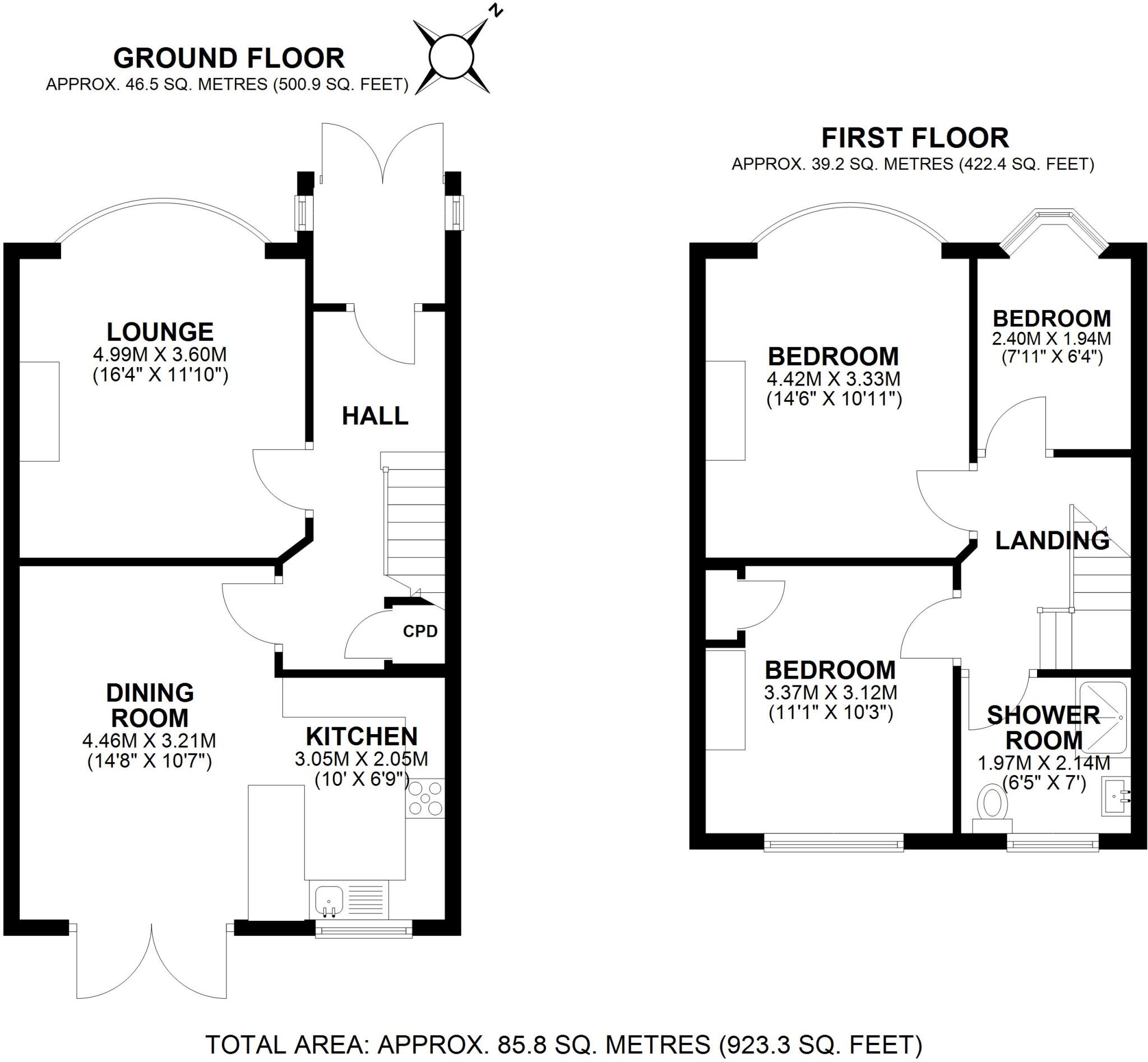 St. Merryn Close, London floorplan