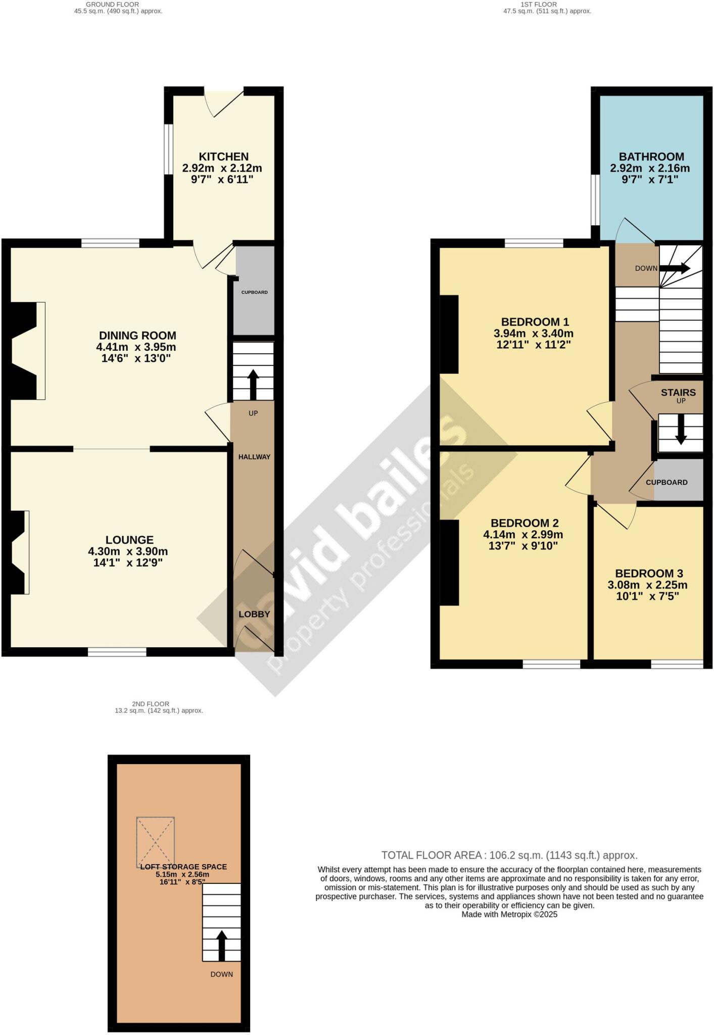 Slaidburn Road, Stanley, DH9 floorplan