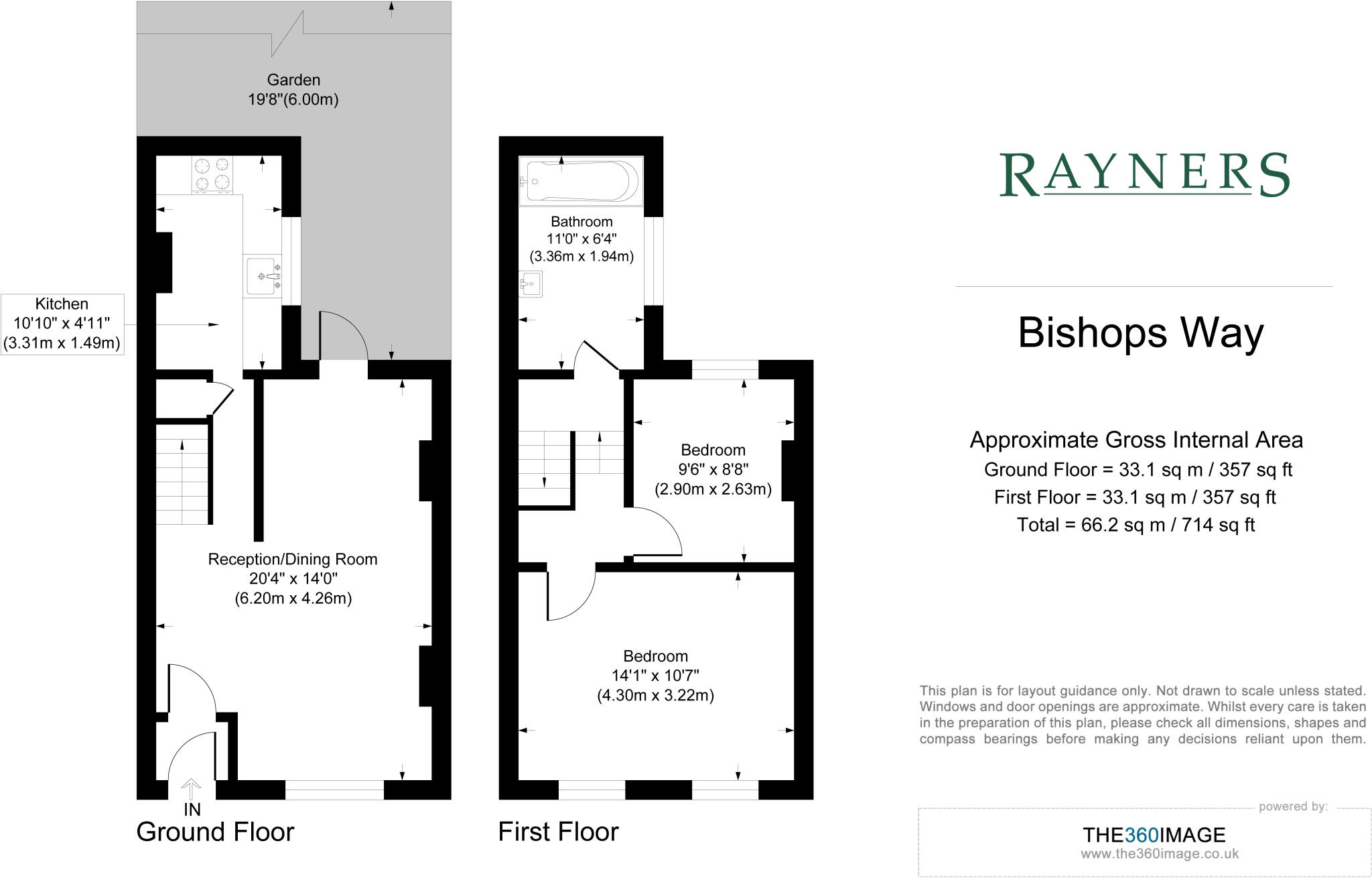 Bishops Way, London floorplan