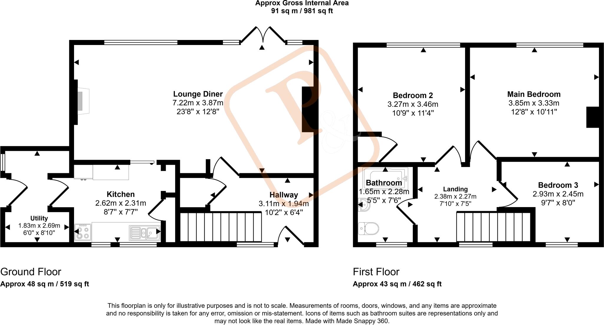Underwood Close, Stoke By Nayland, Colchester, CO6 floorplan