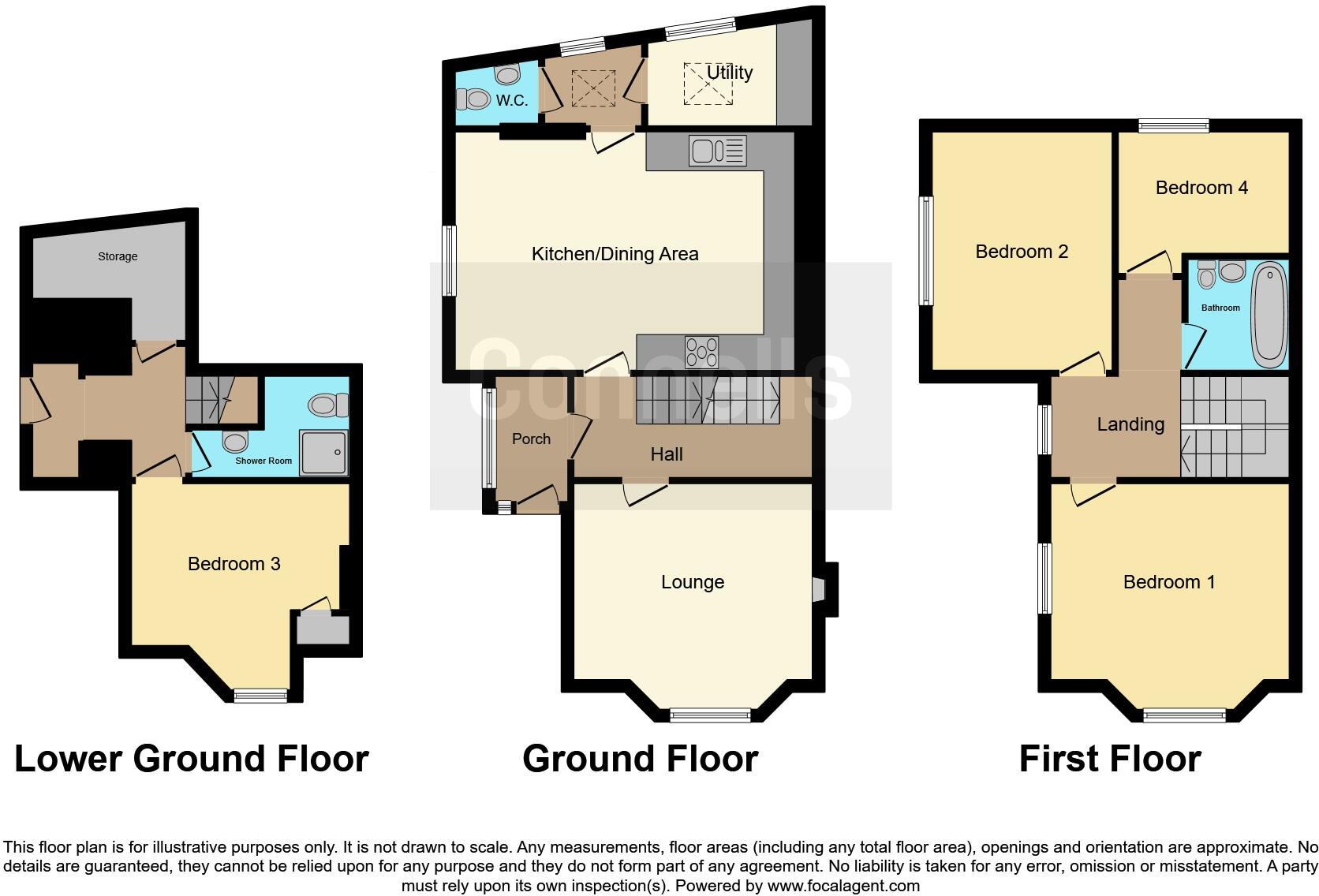 Old Mill Road, Torquay floorplan
