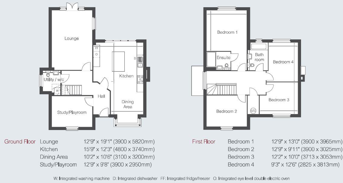 Liberty View, Lenham, Maidstone floorplan