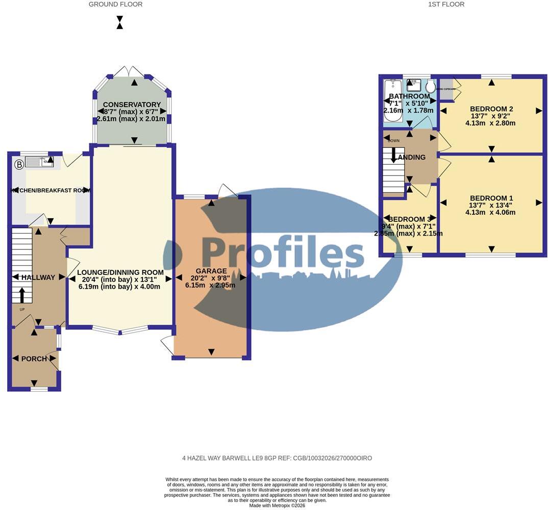 Hazel Way, Barwell, Leicester floorplan