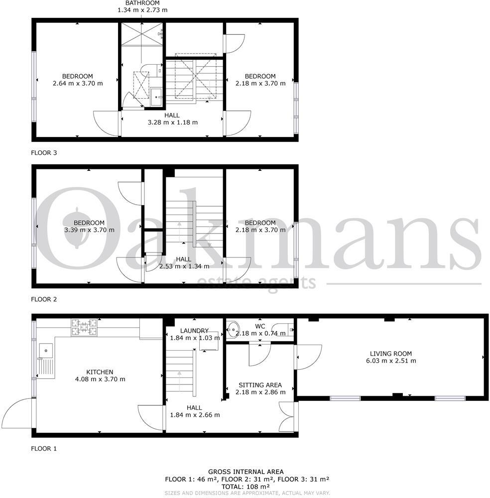 Kinver Croft, Birmingham, B12 floorplan