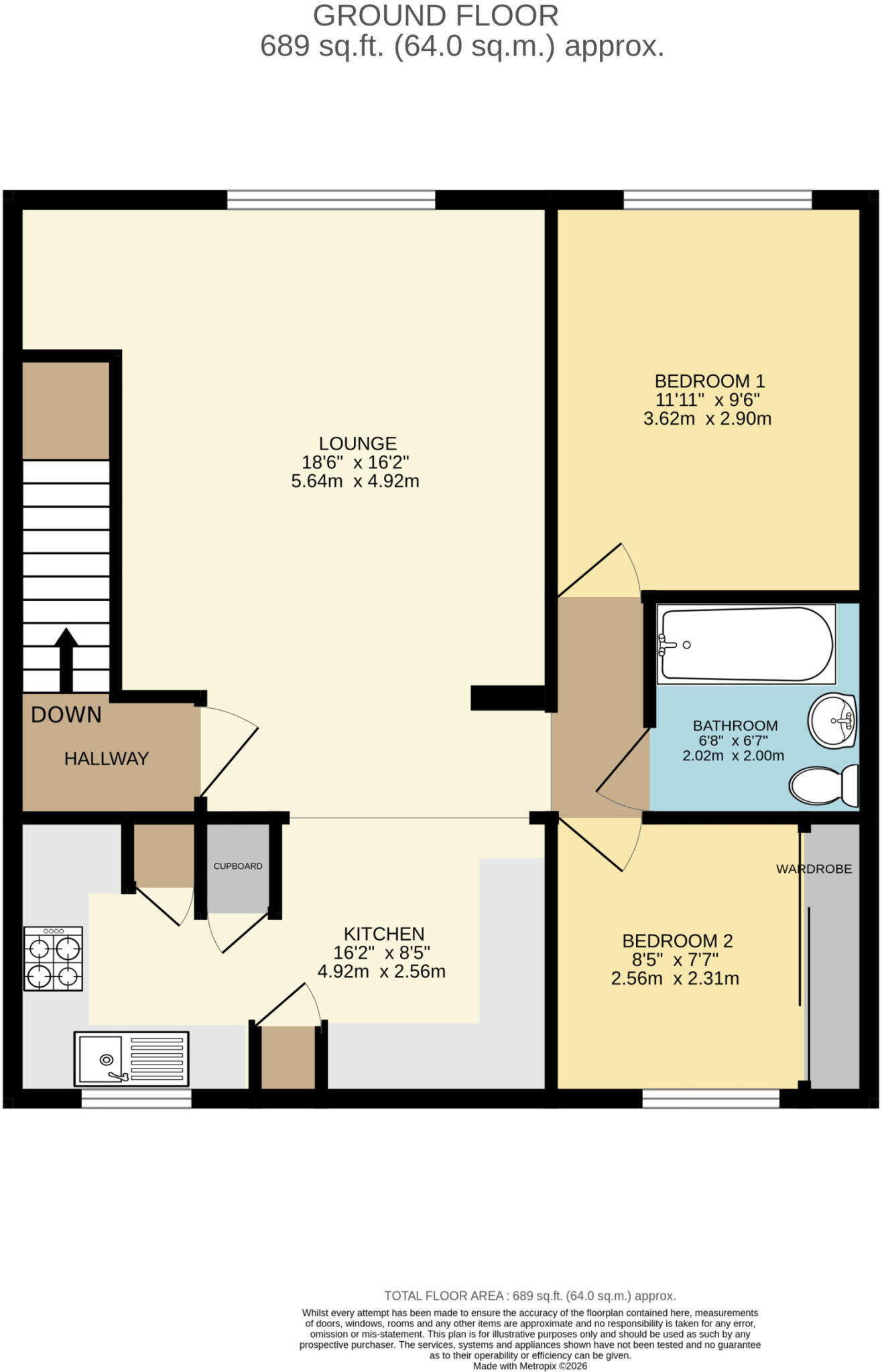 King Street, Hoyland, Barnsley, S74 floorplan