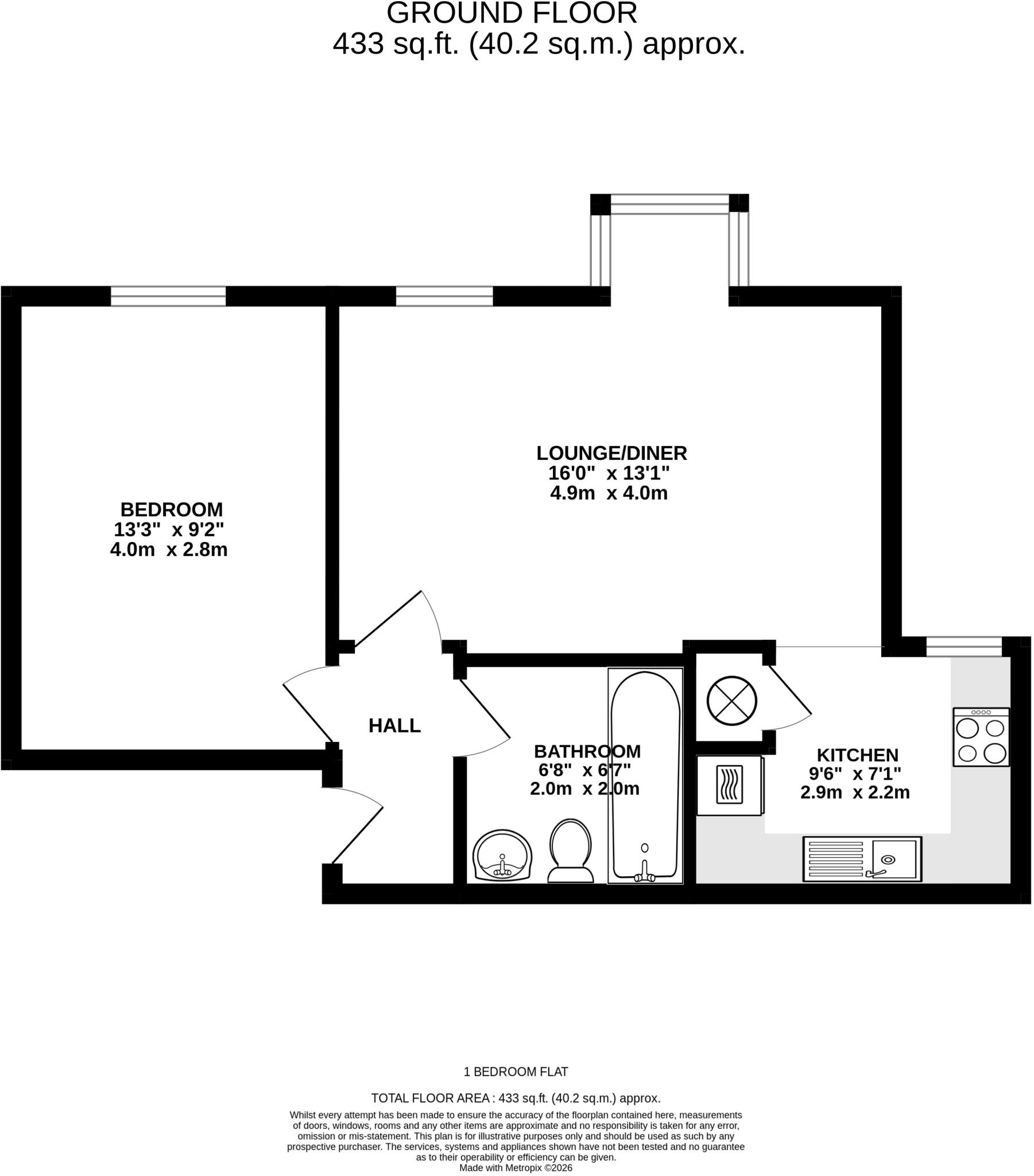Osbourne Street, Dartford floorplan