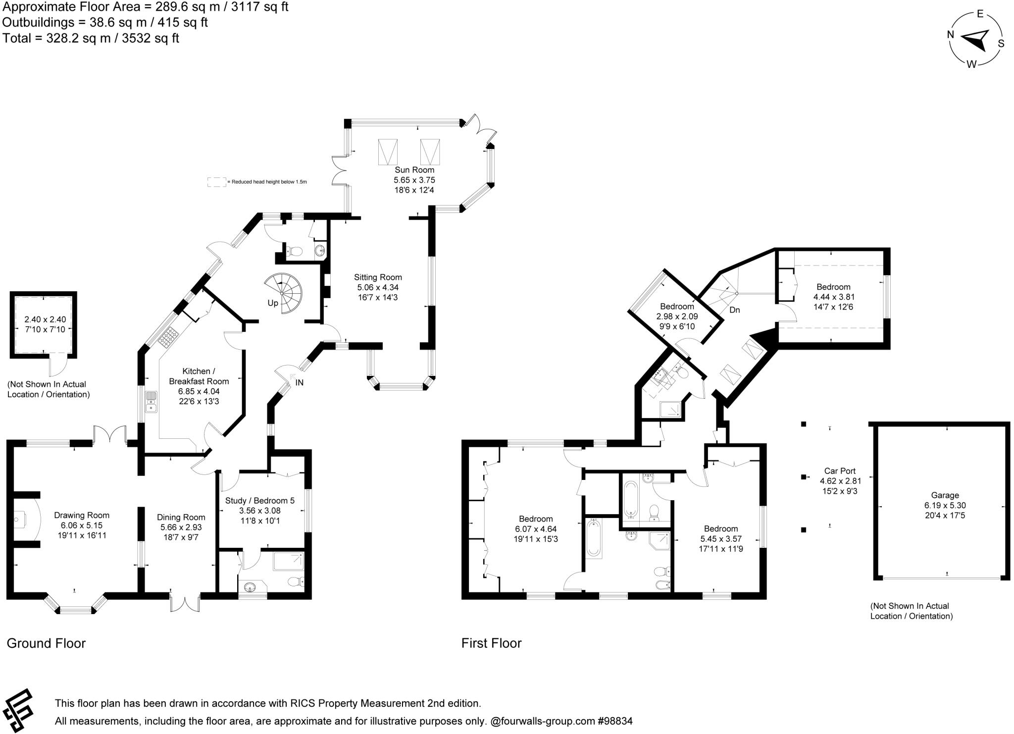 The Ridge, Cold Ash, Berkshire, RG18 floorplan
