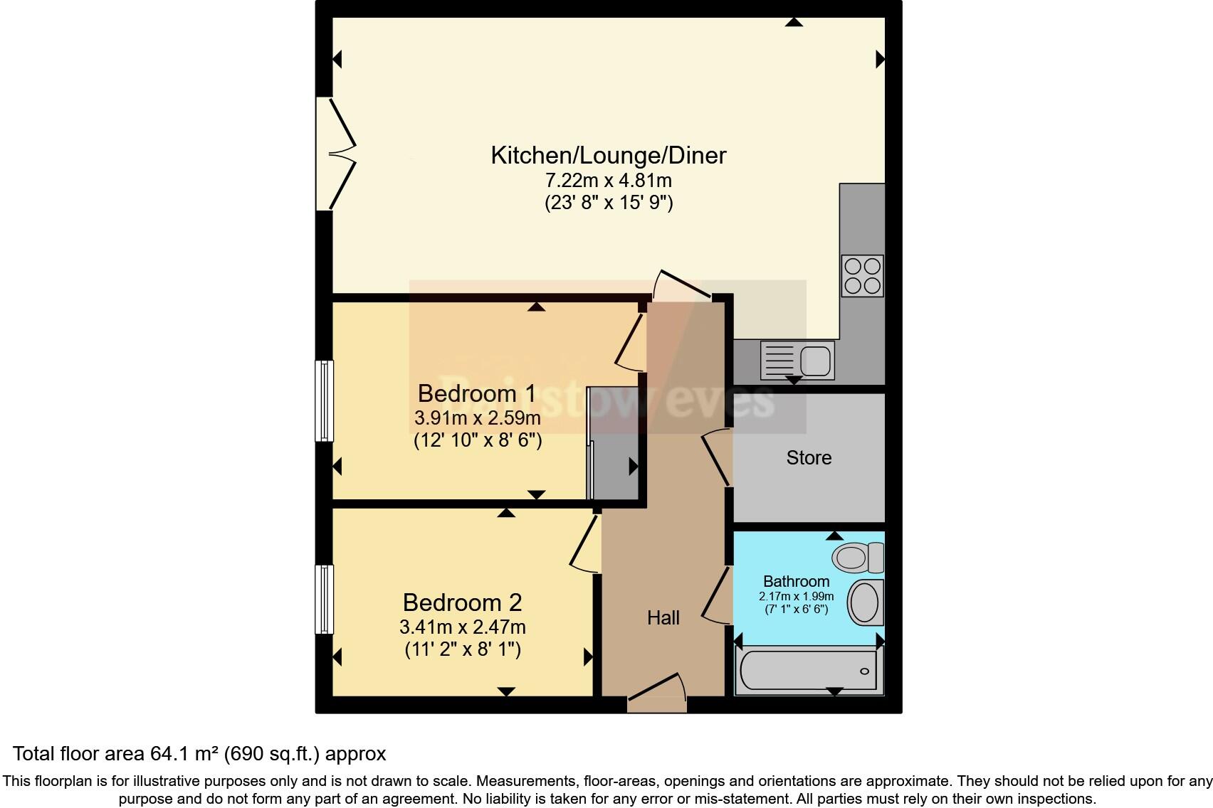 Freiston Terrace, Haven Village, Boston, Lincolnshire, PE21 floorplan