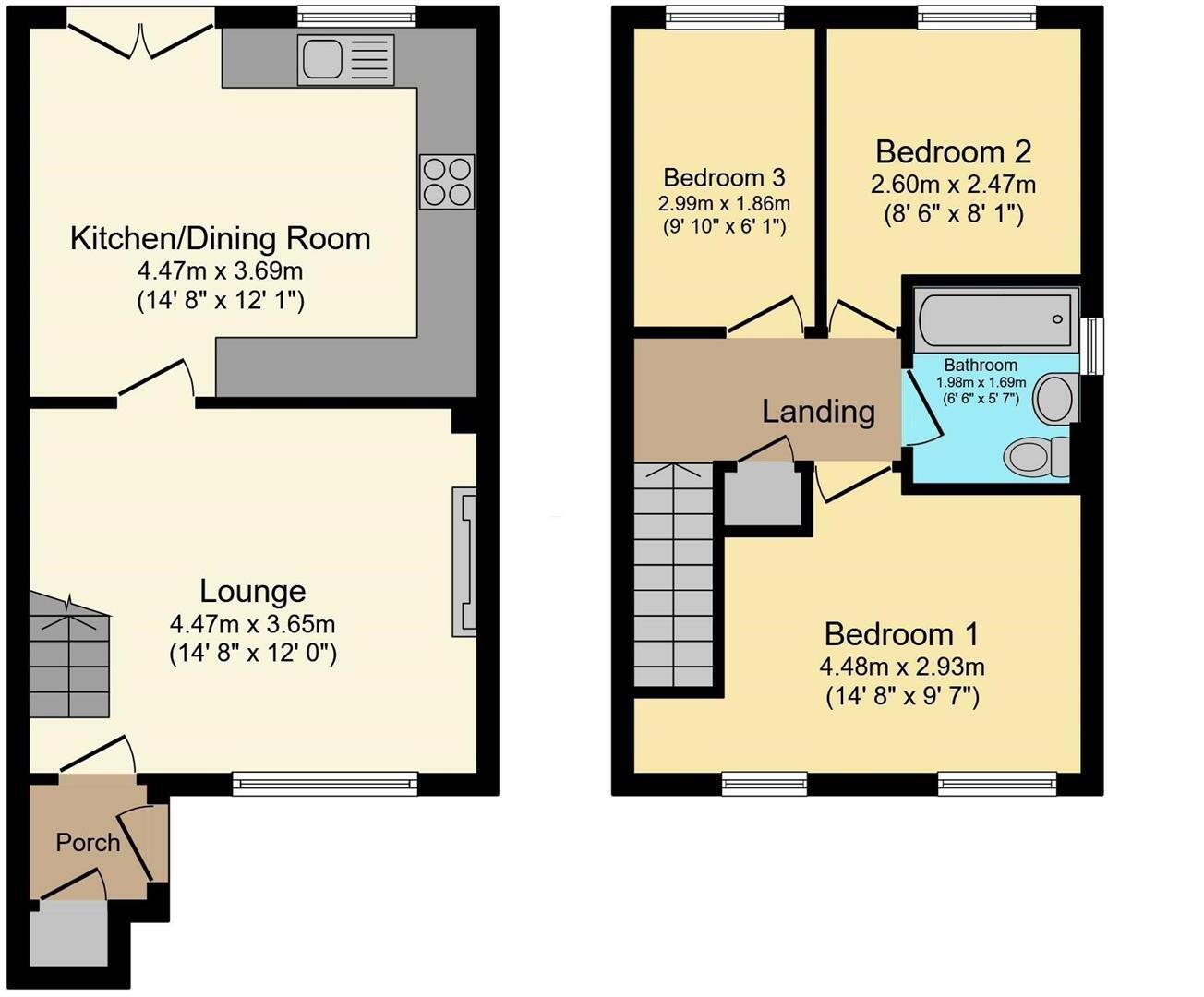 Winterton Close, Thurmaston, Leicester floorplan