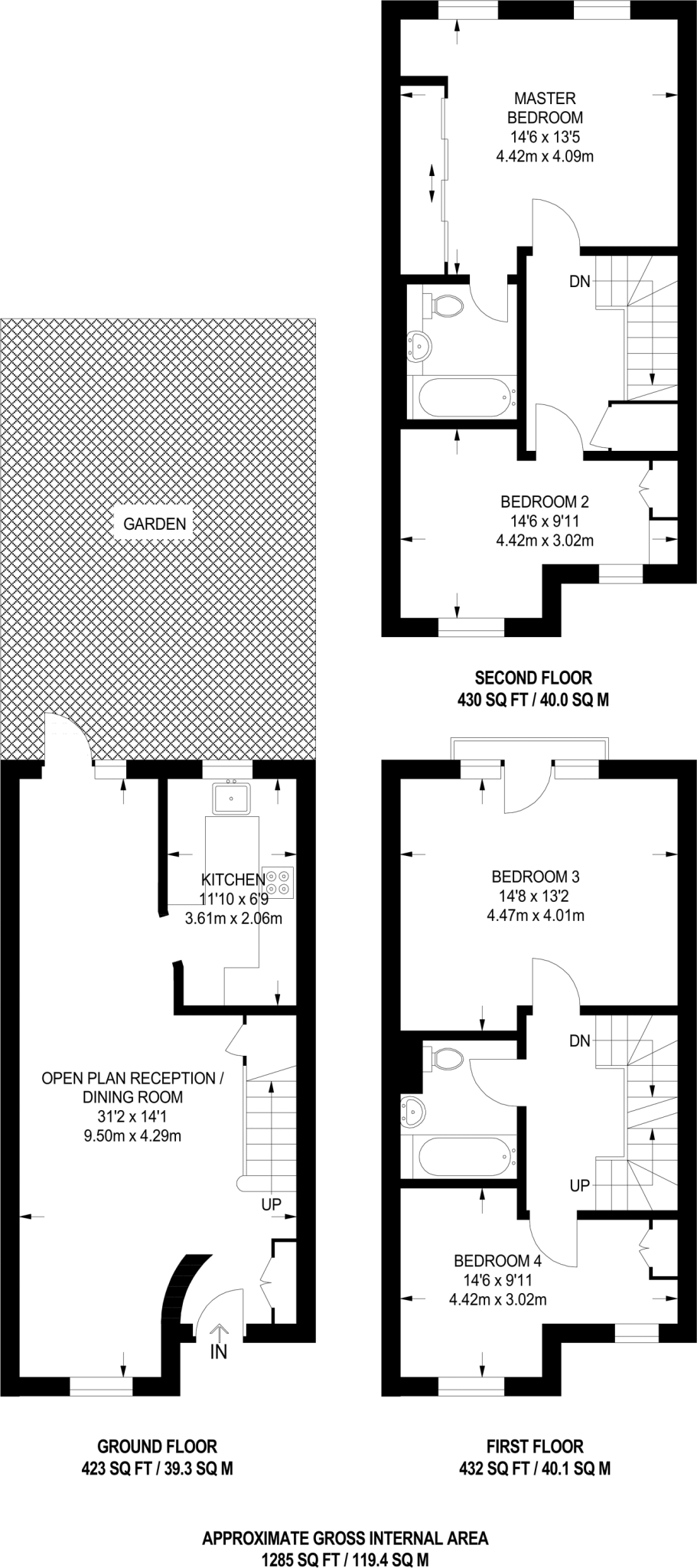 Basevi Way, Deptford, London, SE8 floorplan