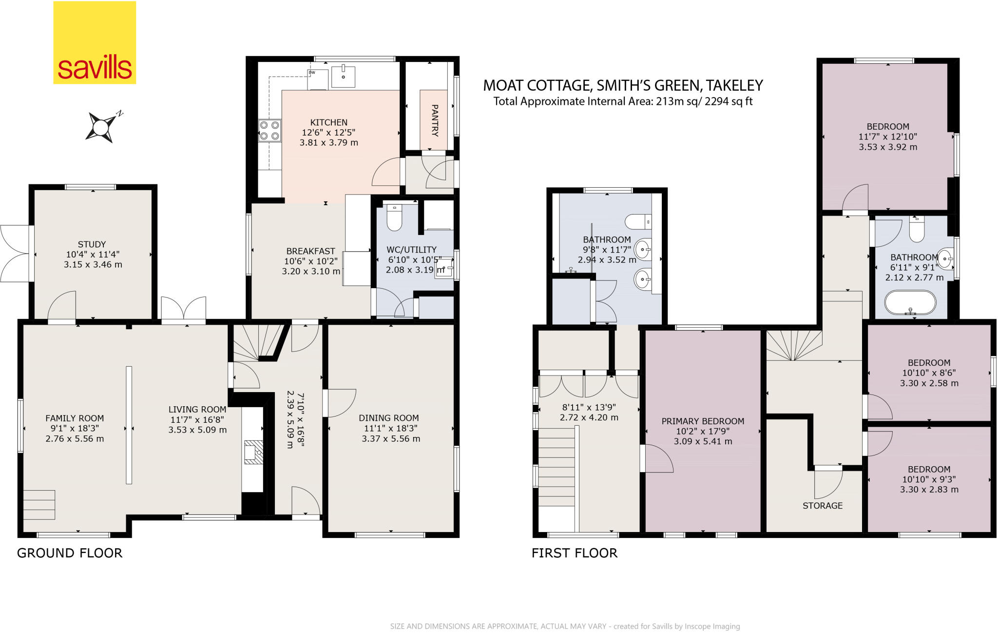 Smiths Green, Takeley, Bishop's Stortford, Essex, CM22 floorplan