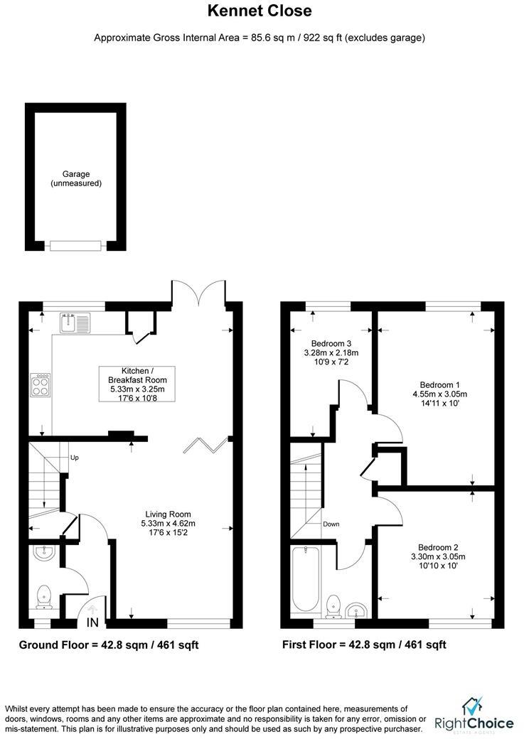 Kennet Close, Basingstoke floorplan