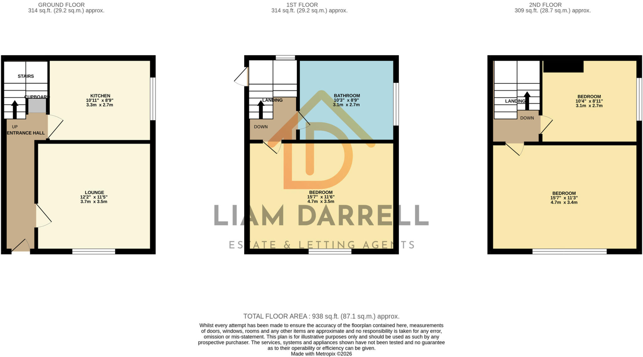 Longwestgate, Scarborough, North Yorkshire floorplan