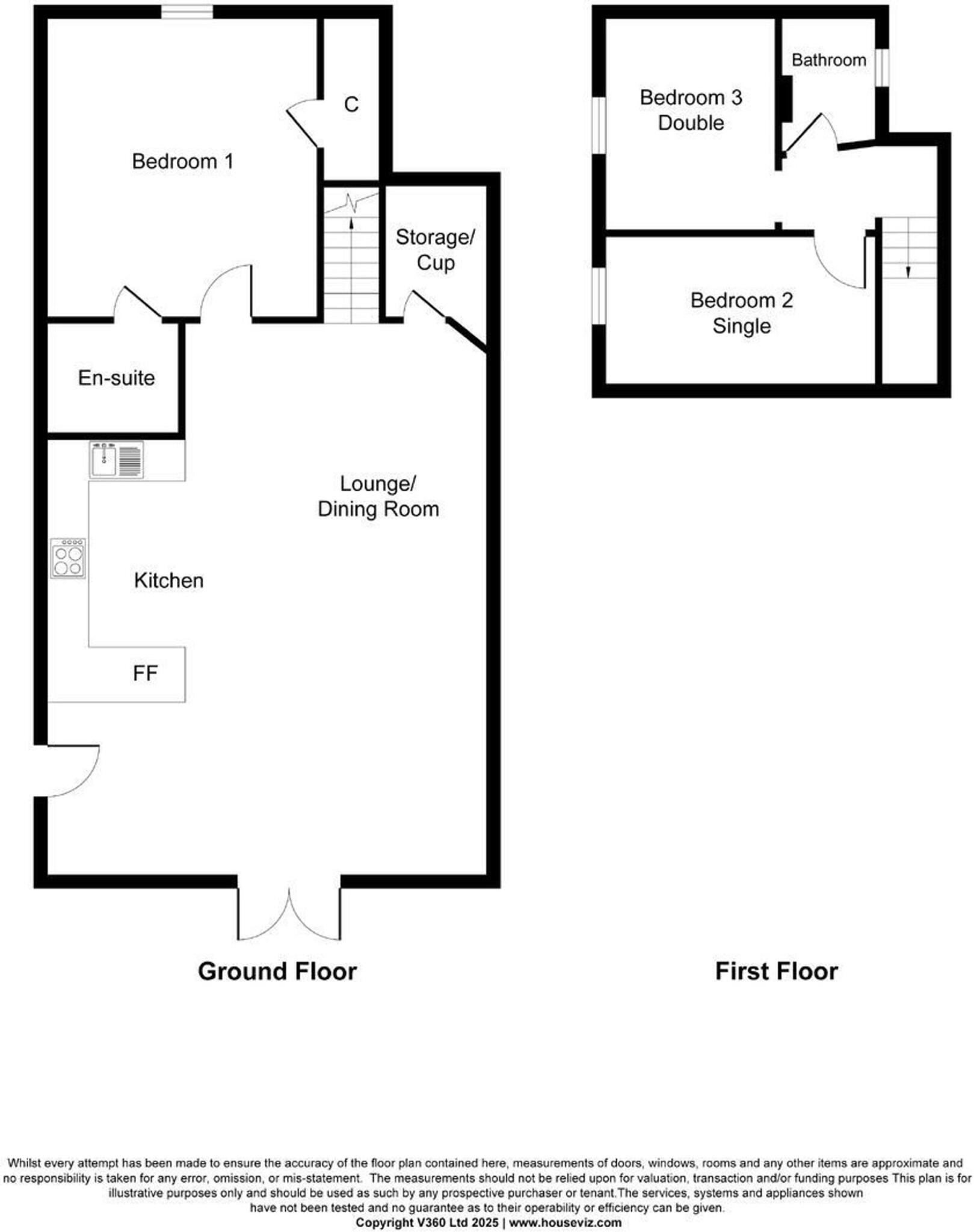 South Terrace, Camborne, TR14 floorplan