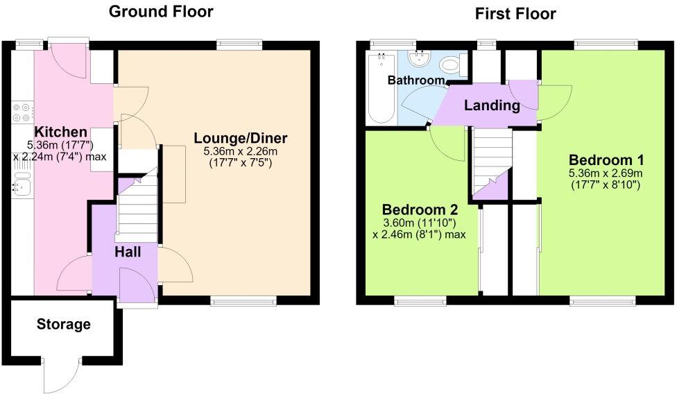 Parker Road, Wittering, PE8 6AR floorplan