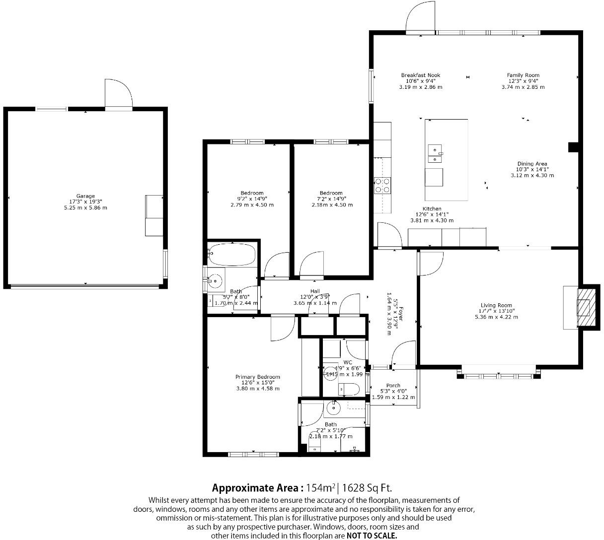 11, Dover Beck Close, Ravenshead, Nottingham, Nottinghamshire, NG15 floorplan