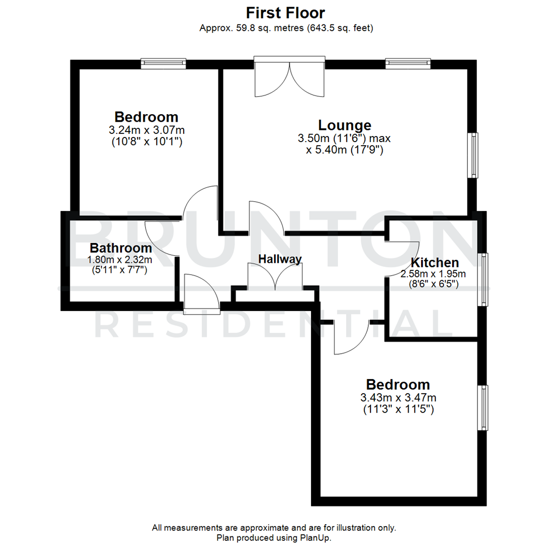 Olivers Mill, Morpeth, NE61 floorplan