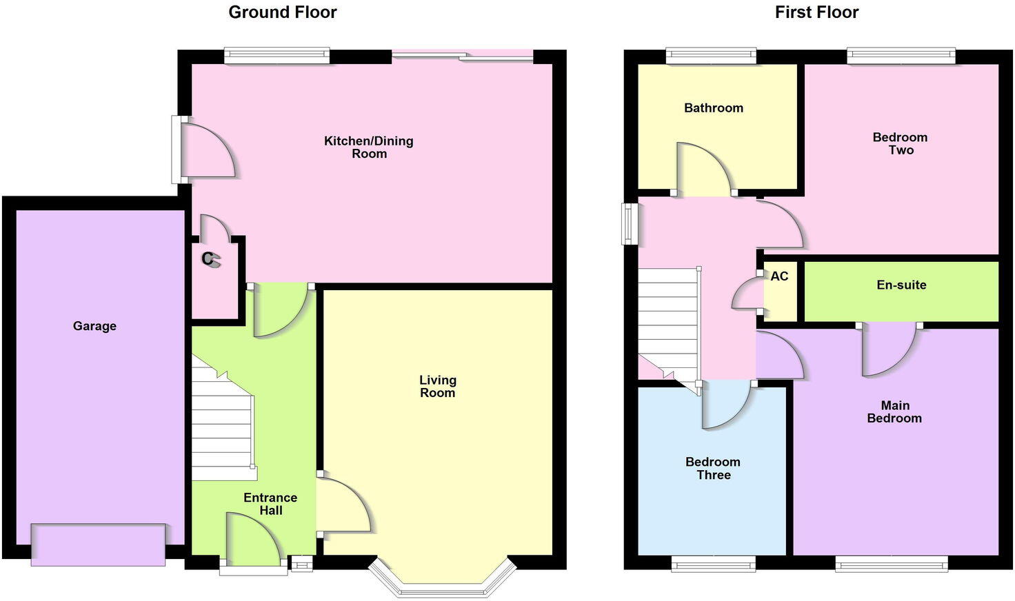 Russet Close, Market Harborough, LE16 7JA floorplan