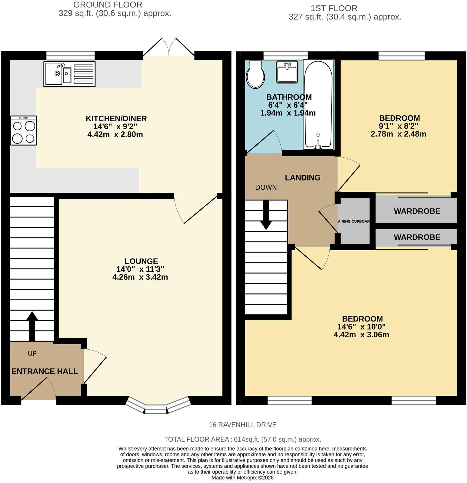 Ravenhill Drive, Ketley Bank, TF2 floorplan