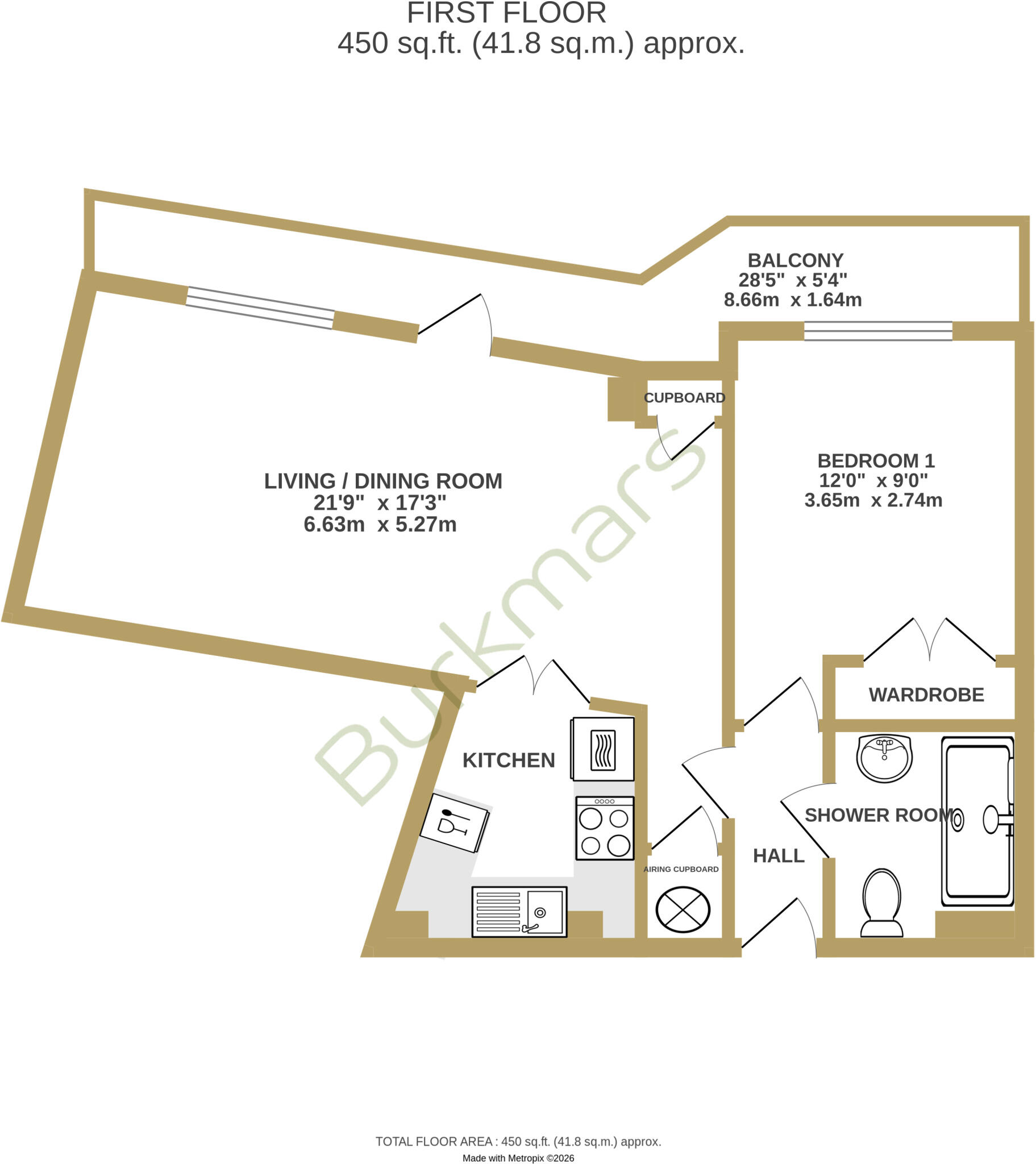 Bucklers Court, Anchorage Way, Lymington, Hampshire, SO41 floorplan