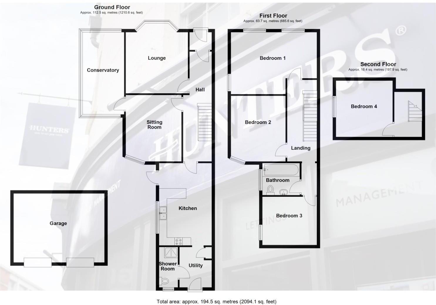 'Fantoft' Earnsdale Avenue, Darwen floorplan