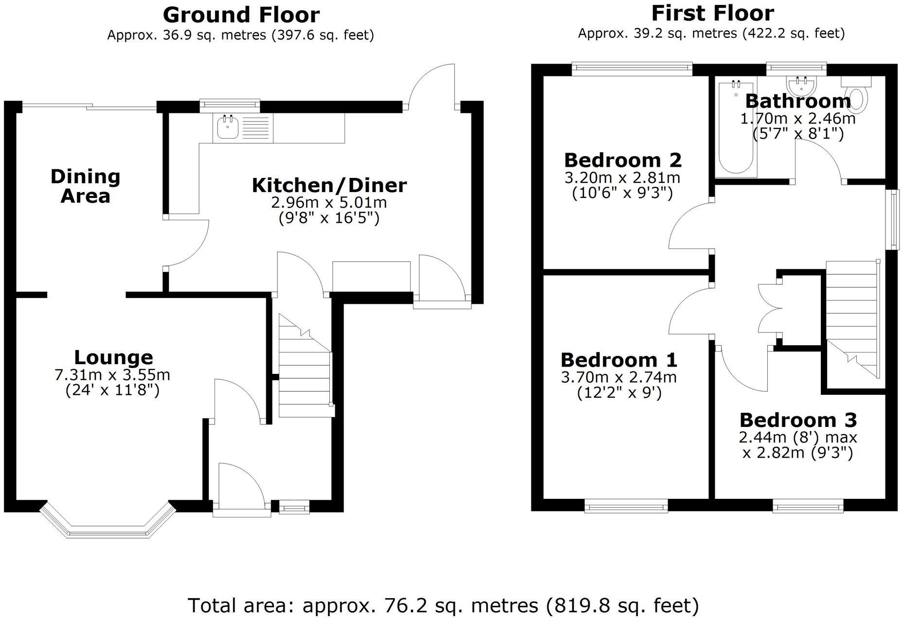 Kingsmead, Retford, DN22 floorplan