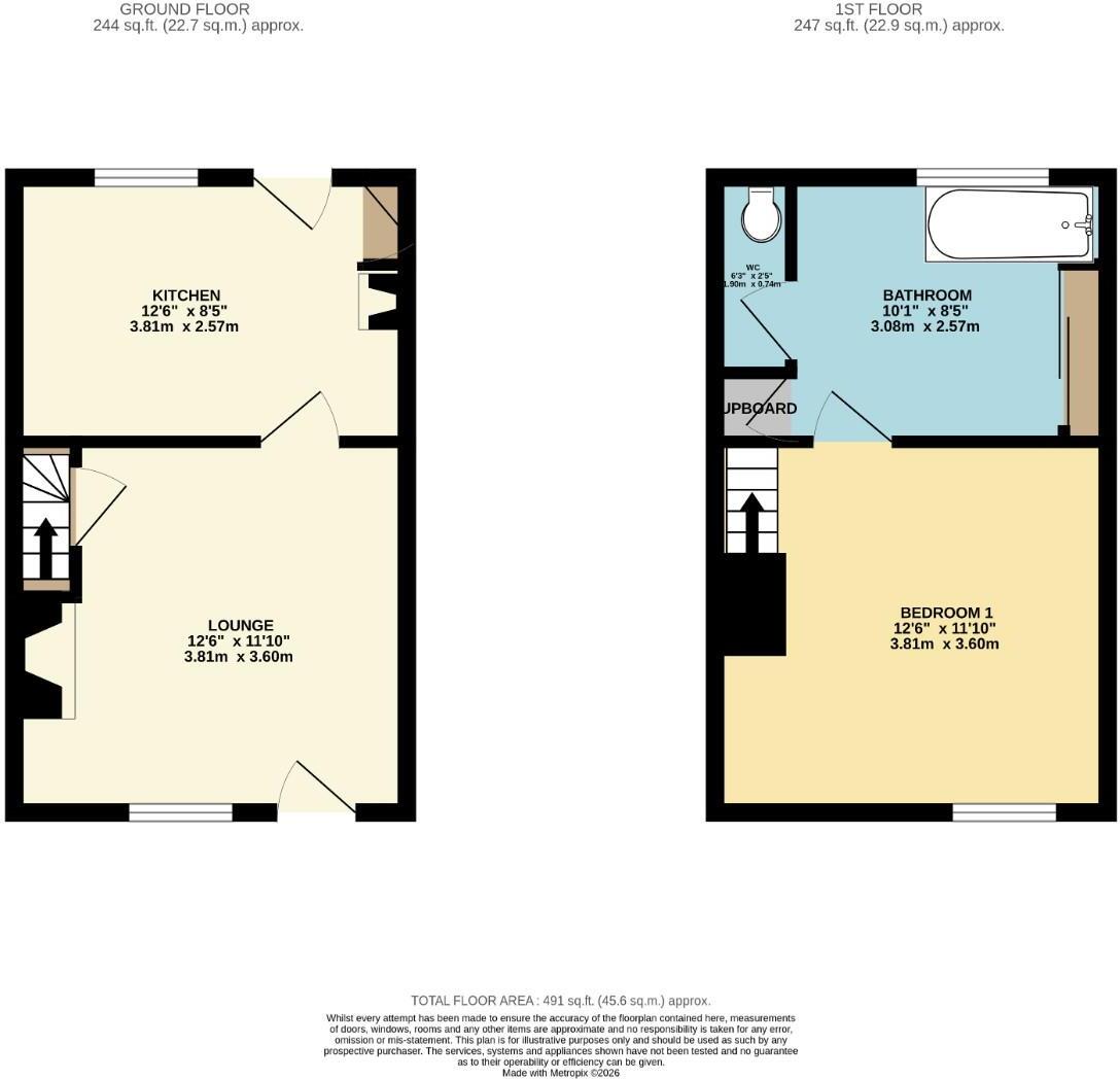 King Street, Potton, Sandy floorplan
