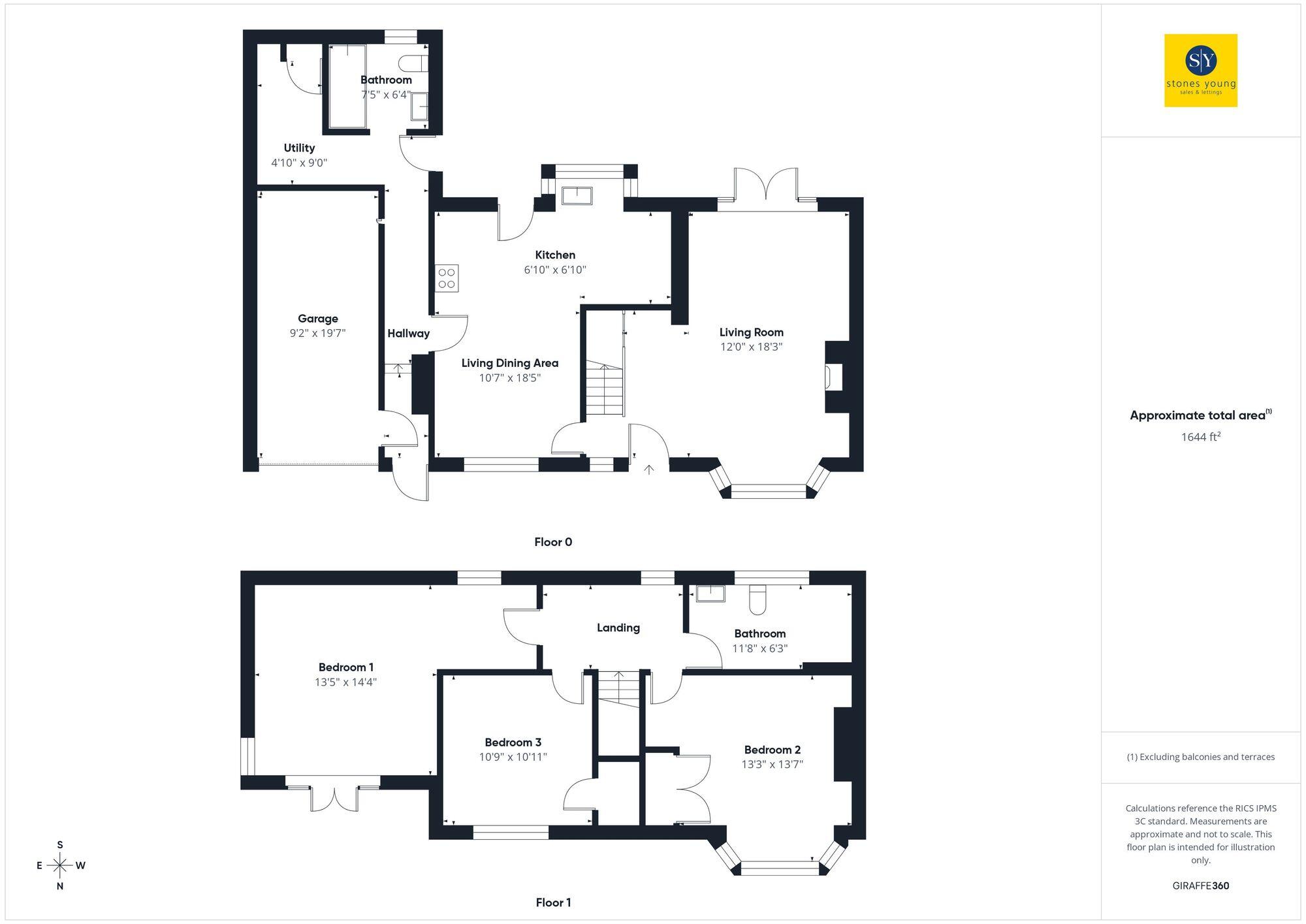 Whalley Road, Billington, BB7 floorplan