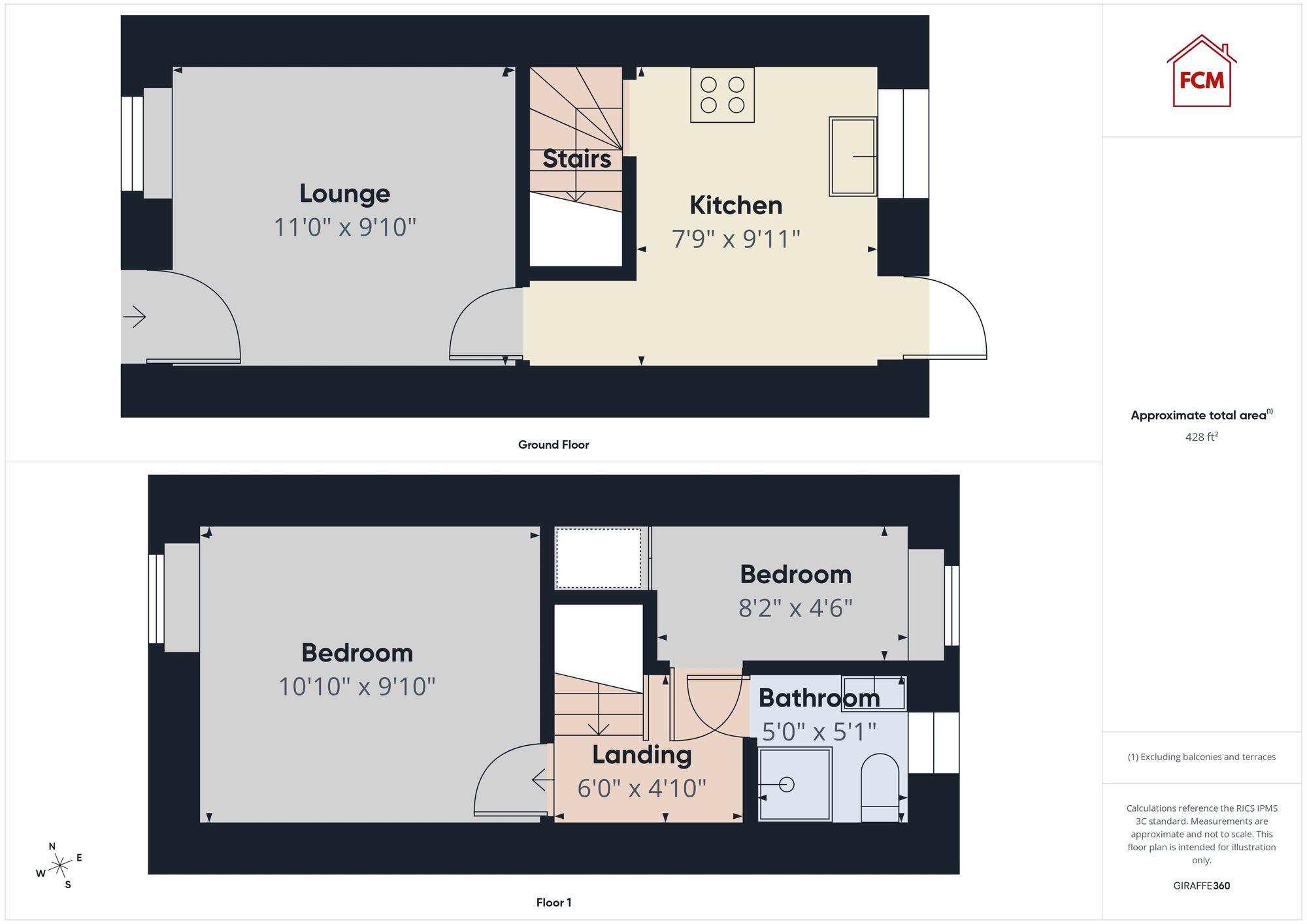 Main Street, Hensingham, CA28 floorplan