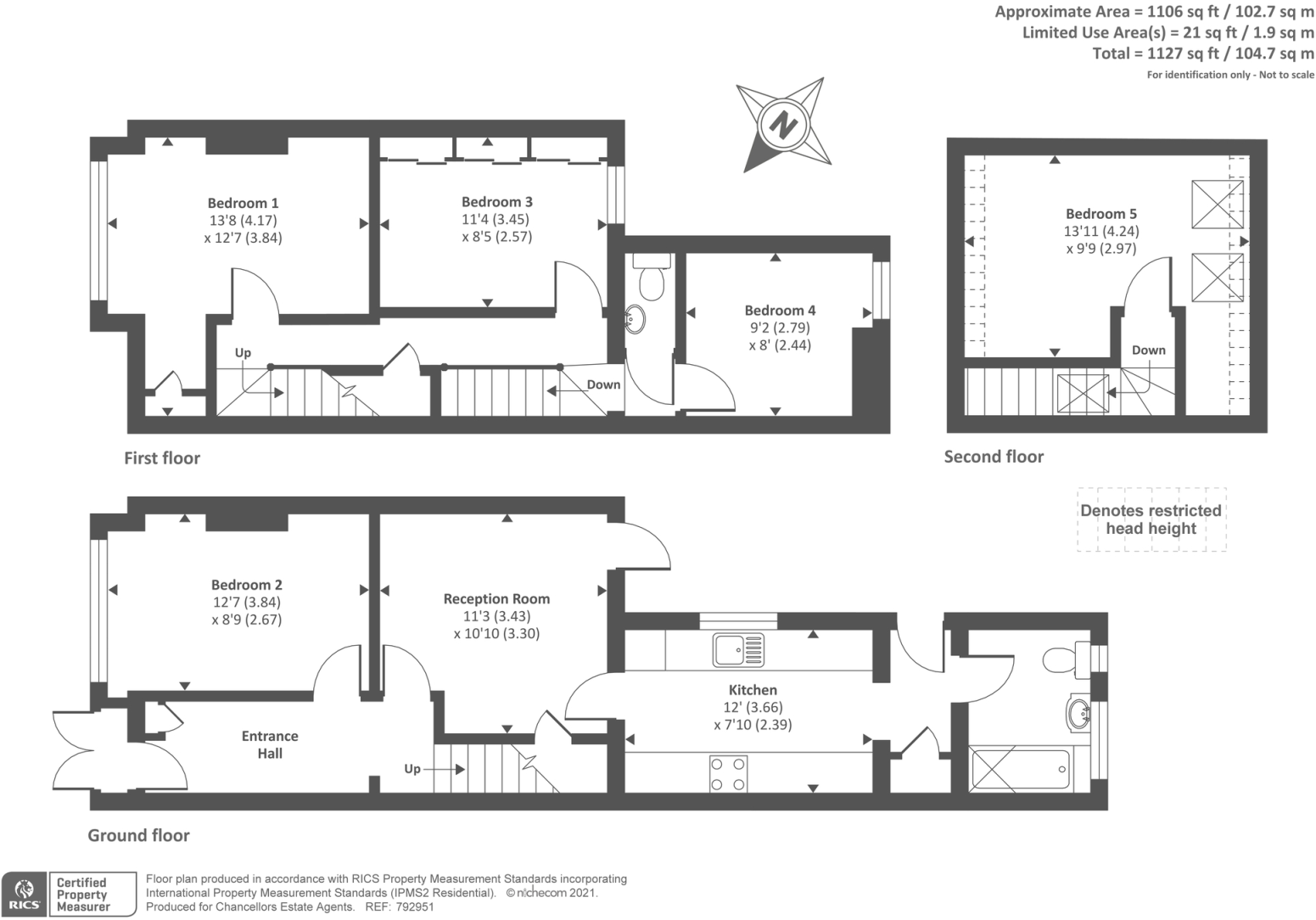 Cricket Road, Oxford, OX4 floorplan