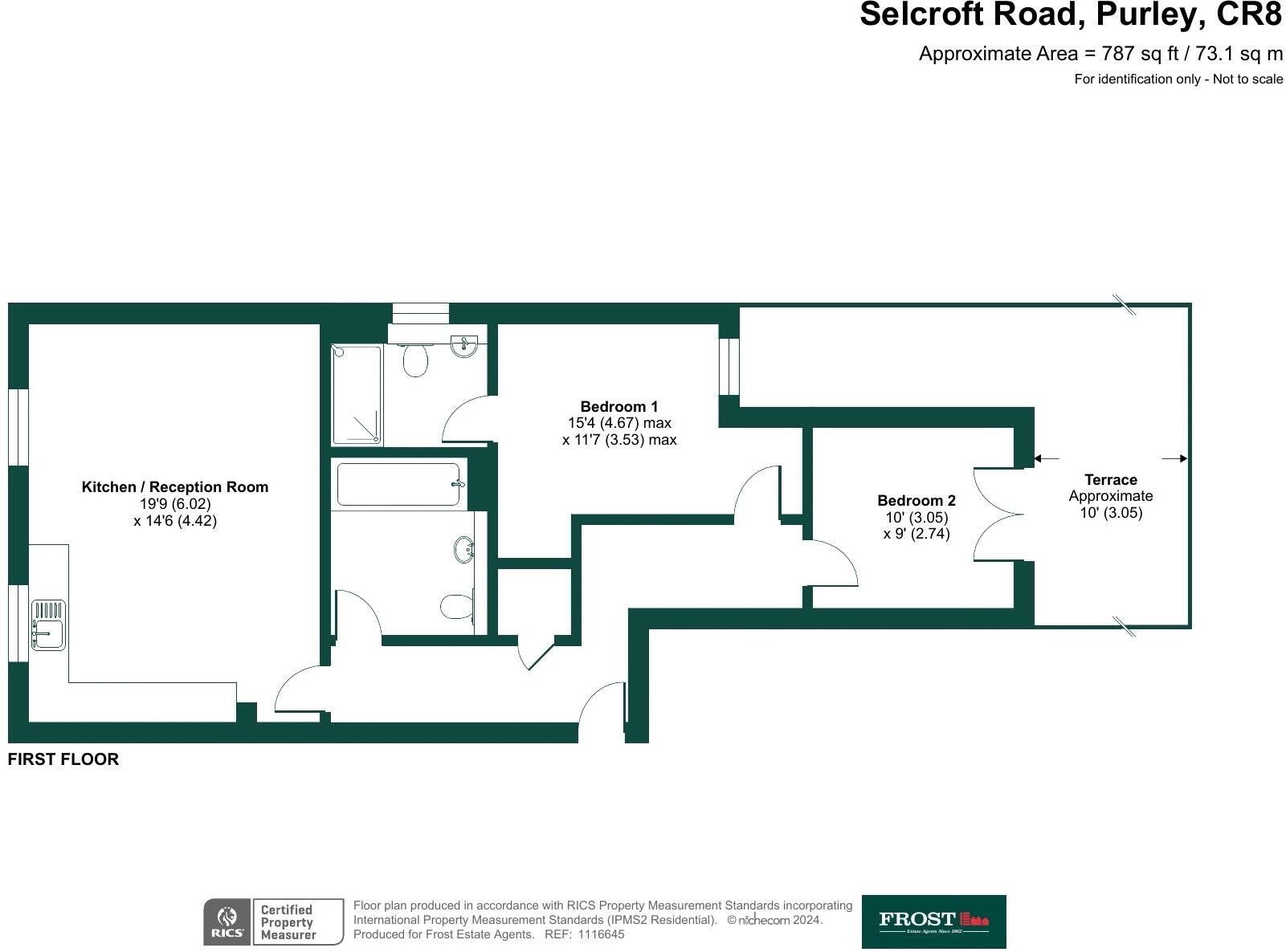Selcroft Road, Purley floorplan
