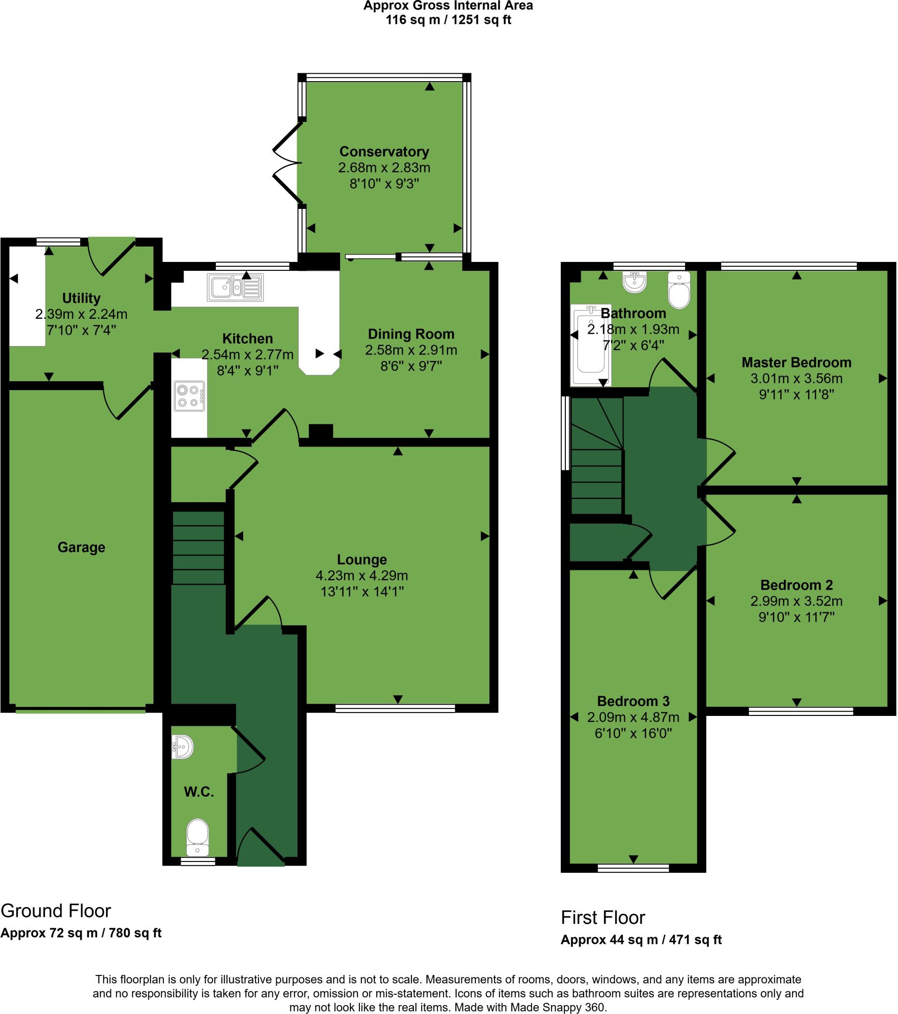 Lexington Close, Great Yarmouth, NR29 floorplan