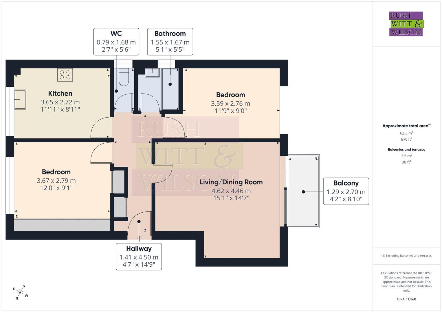 Caple Court, St Leonards On Sea floorplan