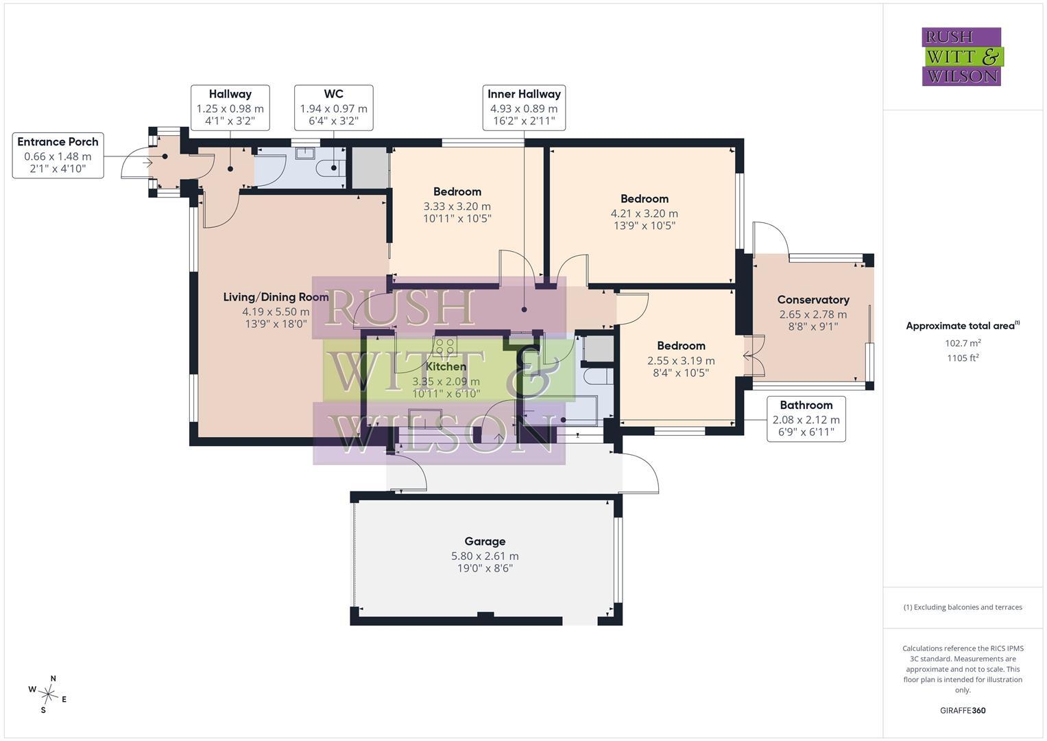 Oaklea Close, St. Leonards-On-Sea floorplan