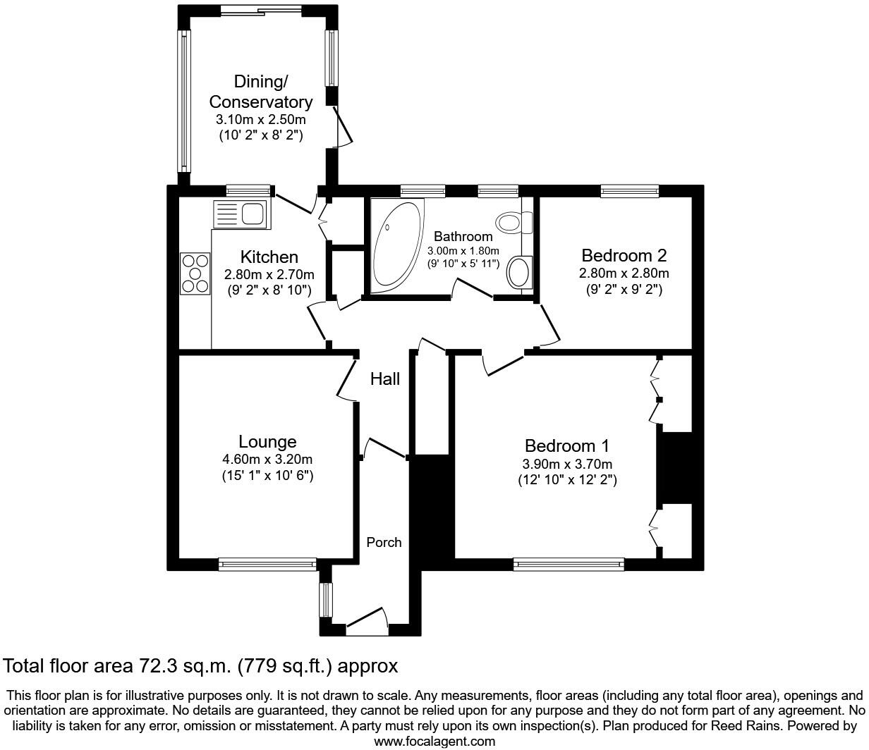 Tollgate Road, London, E16 floorplan