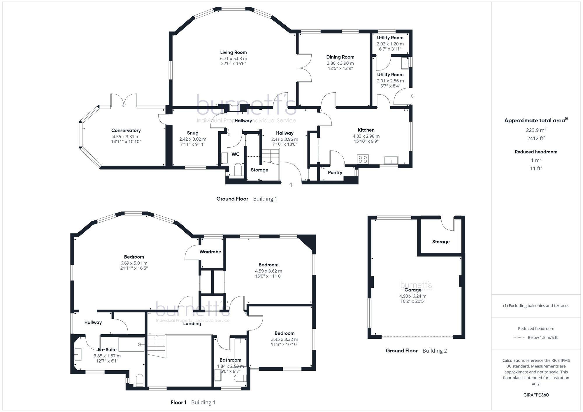 Meres Lane, Five Ashes, TN20 floorplan