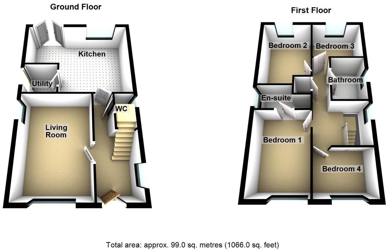 Charles Drive, Bainbridge Meadows, Widdrington floorplan