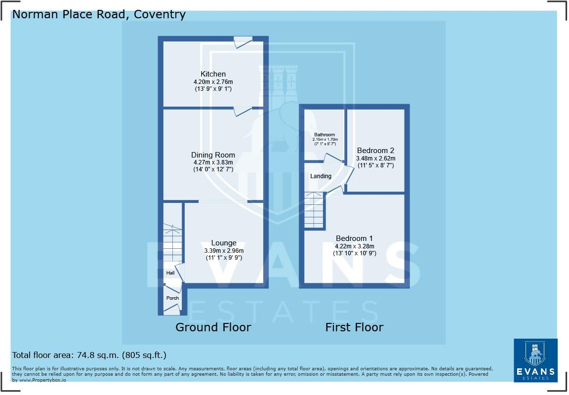 Norman Place Road, Coundon,Coventry floorplan