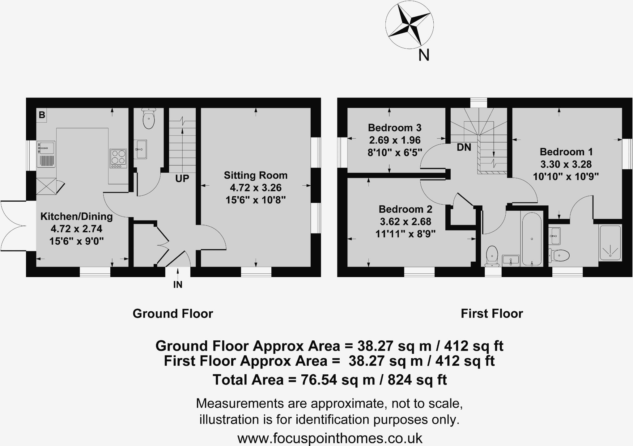 Maiden Road, Bodicote floorplan